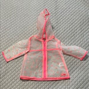 Gymboree Pink Polka Dot Kids Raincoat